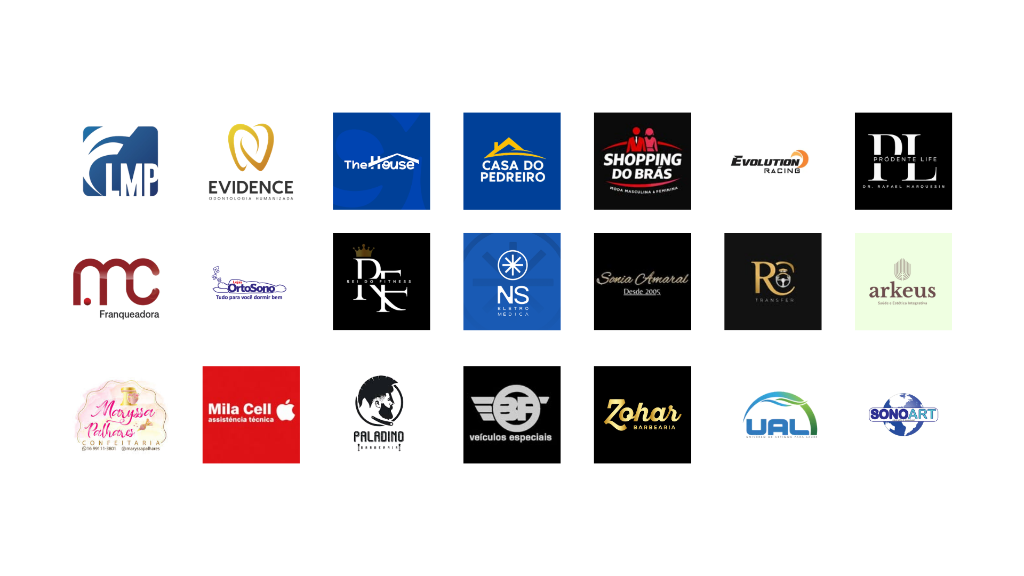 Empresas atendidas pela GR Digital